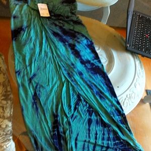 Young Fabulous and Broke long tie dye skirt